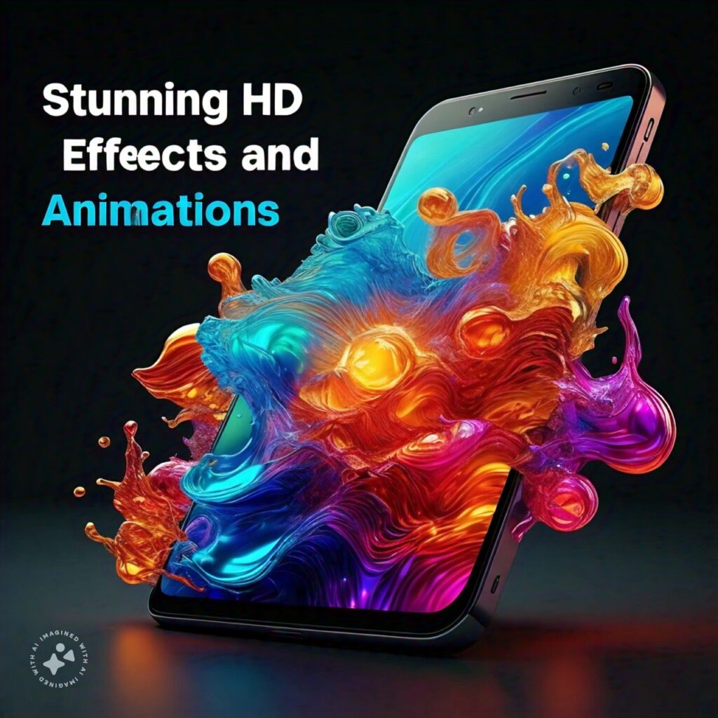 hd effects and animations in android video