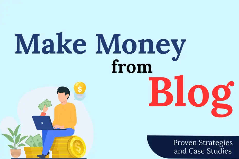 make money from a blog